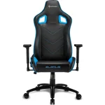 Sharkoon Elbrus 2 Καρέκλα Gaming Δερματίνης με Ρυθμιζόμενα Μπράτσα Μπλε 4044951027668 - Image 2