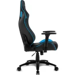 Sharkoon Elbrus 2 Καρέκλα Gaming Δερματίνης με Ρυθμιζόμενα Μπράτσα Μπλε 4044951027668 - Image 4