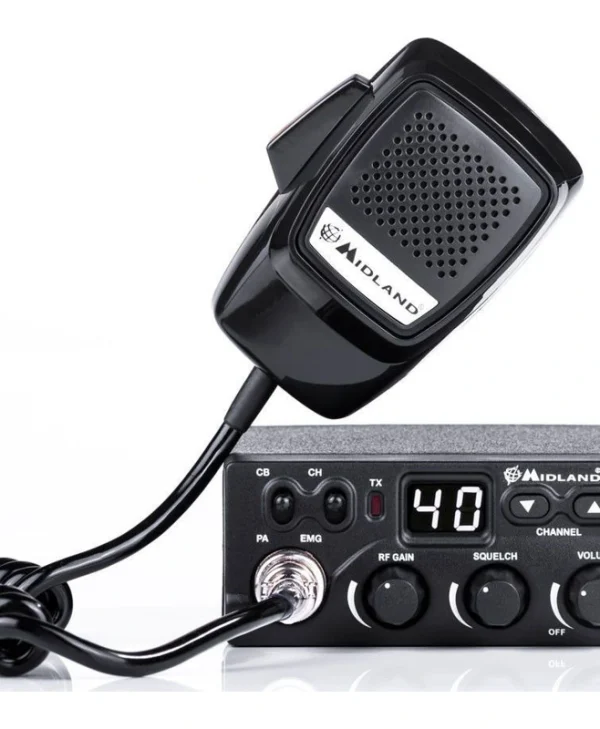 Midland M Zero Plus CB Αυτοκινήτου 4W με Μονόχρωμη Οθόνη URZ0844