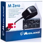 Midland M Zero Plus CB Αυτοκινήτου 4W με Μονόχρωμη Οθόνη URZ0844 - Image 5
