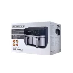 Heinrich's HFR 8214 Air Fryer με Διπλό Αποσπώμενο Κάδο 9lt Μαύρο - Image 4