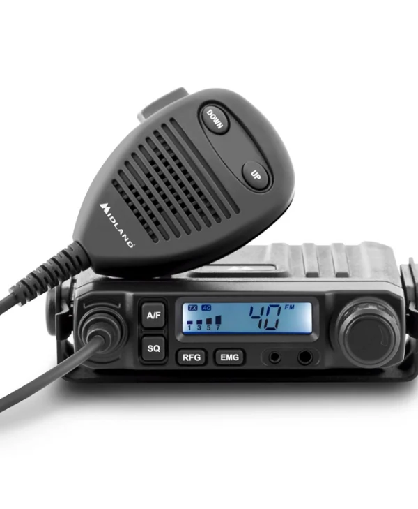Midland M-Mini CB Αυτοκινήτου 4W με Μονόχρωμη Οθόνη 6435702