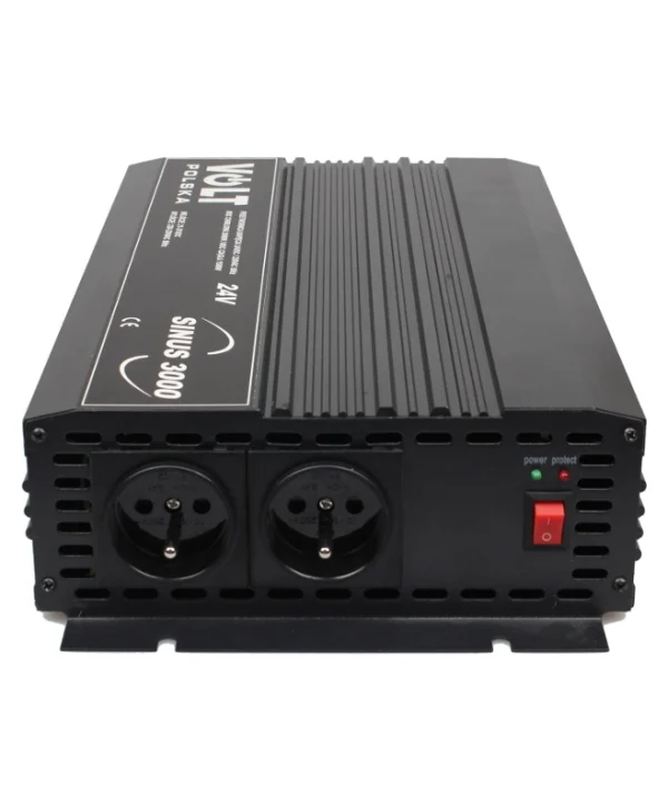 Volt Polska Inverter Αυτοκινήτου 1500W για Μετατροπή 24V DC σε 230V AC 6845