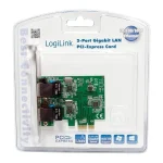 LogiLink 2-Port Gigabit LAN PCI Express Card PC0075 - Image 2