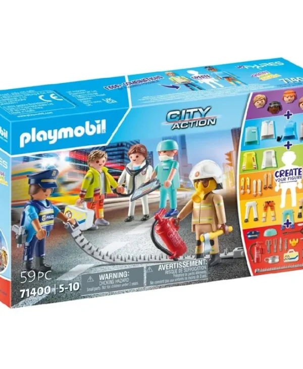 Playmobil City Action Ομάδα Διάσωσης για 5-10 ετών 71400