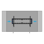 B-tech Επιτοίχια Βάση Επίπεδη Οθόνη B-tech Elements Bt5442/b Vesa 600 1MBTM160 - Image 4