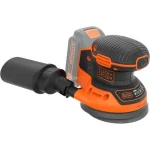 Black & Decker BDCROS18N Έκκεντρο Τριβείο 125mm Μπαταρίας 18V Solo με Σύστημα Αναρρόφησης BDCROS18N-XJ - Image 2