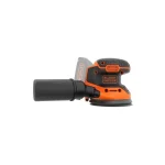 Black & Decker BDCROS18N Έκκεντρο Τριβείο 125mm Μπαταρίας 18V Solo με Σύστημα Αναρρόφησης BDCROS18N-XJ - Image 3