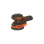 Black & Decker BDCROS18N Έκκεντρο Τριβείο 125mm Μπαταρίας 18V Solo με Σύστημα Αναρρόφησης BDCROS18N-XJ - Image 4