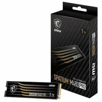 MSI Spatium M480 Pro SSD 1TB τύπου M.2 με σύνδεση PCI Express 4.0 (PS5 Compatible) S78-440L1G0-P83