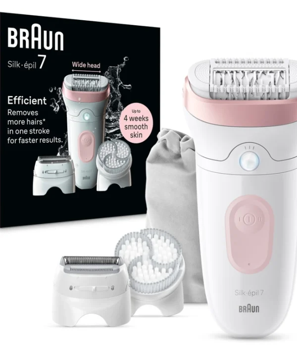 Braun Wet&Dry Σετ Αποτρίχωσης Epilator για Σώμα & Μπικίνι SE7-060 6387409