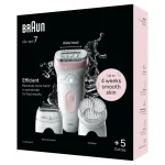 Braun Wet&Dry Σετ Αποτρίχωσης Epilator για Σώμα & Μπικίνι SE7-060 6387409 - Image 5