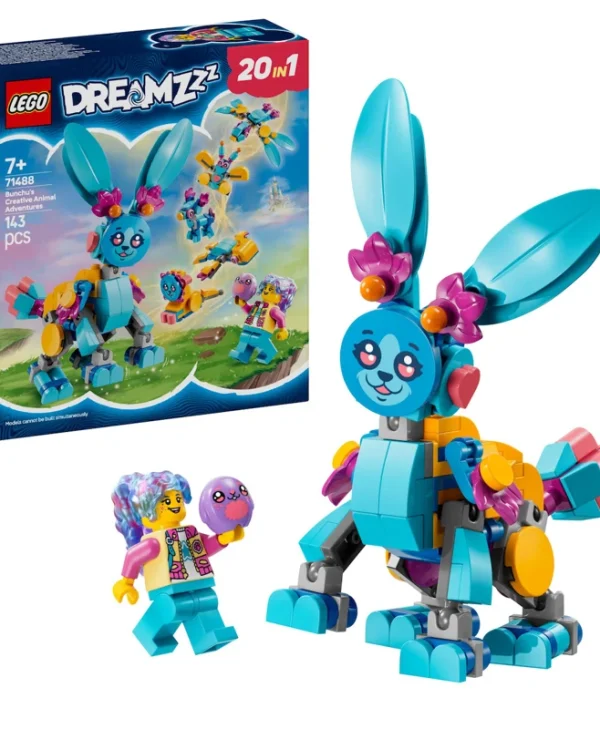 LEGO DREAMZzz Bunchu's Creative Animal Adventures για 7+ Ετών 143τμχ 71488