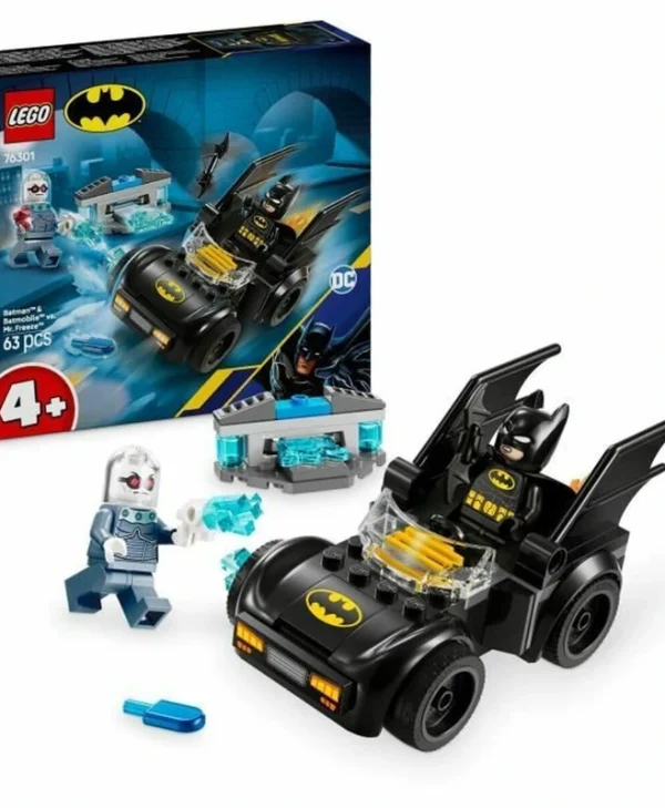 LEGO DC Super Heroes Batman & Batmobile vs. Mr. Freeze για 4+ Ετών 63τμχ 76301