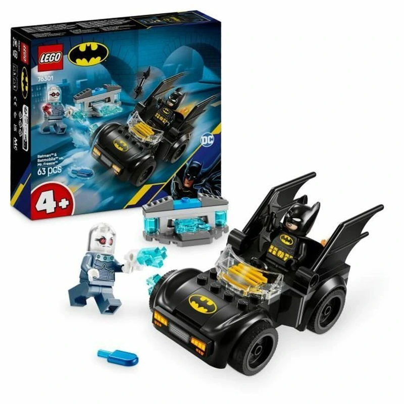 1 LEGO DC Super Heroes Batman & Batmobile vs. Mr. Freeze για 4+ Ετών 63τμχ 76301 - Image 1