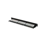 Lanberg Patch Panel για Rack 1U 19" 24 Θυρών Μαύρο PPUA-1124-B - Image 5