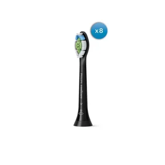 Philips Sonicare Optimal Ανταλλακτικές Κεφαλές για Ηλεκτρική Οδοντόβουρτσα Black HX6068/88 8τμχ