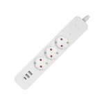 Entac ESES1.5G3-1.5-SW-2UA1UC Πολύπριζο 3 Θέσεων με 2 USB-A, 1 USB-C, Διακόπτη και Καλώδιο 1.5m - Image 2