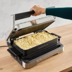 Tefal Optigrill 4in1 XL Επιτραπέζια Ηλεκτρική Ψησταριά Λείας και Αυλακωτής Πλάκας 2200W με Καπάκι και Ρυθμιζόμενο Θερμοστάτη 46x36εκ. GC784D30 - Image 5