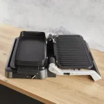 Tefal Optigrill 4in1 XL Επιτραπέζια Ηλεκτρική Ψησταριά Λείας και Αυλακωτής Πλάκας 2200W με Καπάκι και Ρυθμιζόμενο Θερμοστάτη 46x36εκ. GC784D30 - Image 6