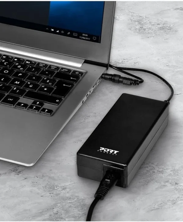 Port Designs Φορτιστής Laptop 65W για Acer / Toshiba με Αποσπώμενο Καλώδιο Τροφοδοσίας και με σετ βυσμάτων 900093-ACTO