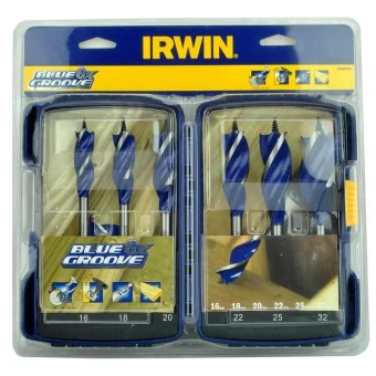 Irwin Drill Σετ 6 Διαμαντοτρύπανα με Εξάγωνο Στέλεχος για Ξύλο IW4042202