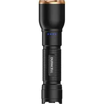 Duracell Επαναφορτιζόμενος Φακός LED IP54 με Μέγιστη Φωτεινότητα 1500lm DF1500R-BLISTER