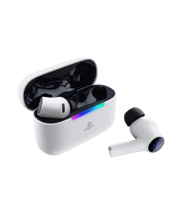 Razer Hammerhead V3 X HyperSpeed for Playstation In-ear Bluetooth Handsfree Ακουστικά με Αντοχή στον Ιδρώτα και Θήκη Φόρτισης Λευκά RZ12-05620300-R3G1