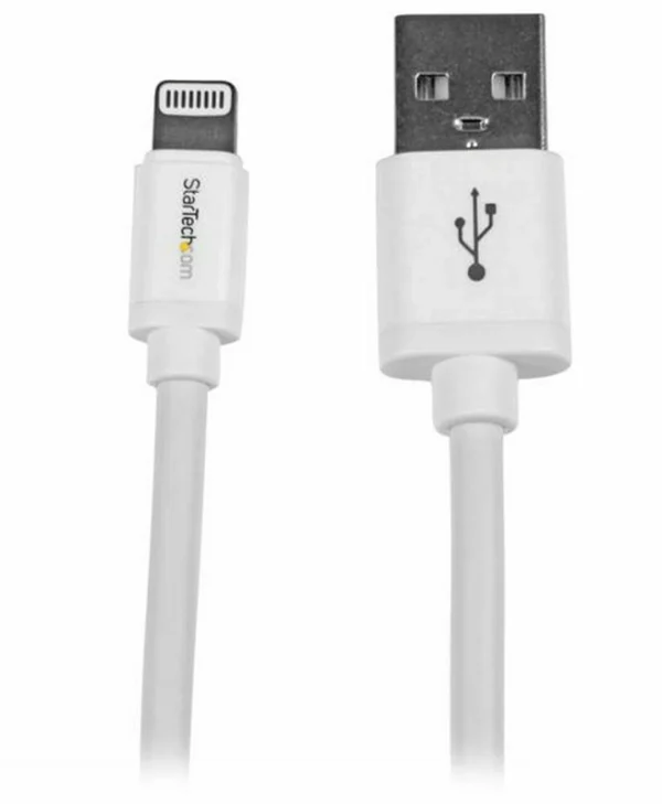 StarTech USB to Lightning Cable Λευκό 2m (USBLT2MW)