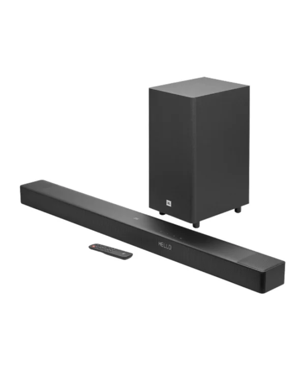 JBL Cinema SB595 Soundbar 3.1.2 Bluetooth και HDMI 440W με Ασύρματο Subwoofer και Τηλεχειριστήριο Μαύρο JBLSB595BLKEP