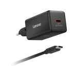 Lenovo Φορτιστής GaN με Θύρα USB-C και Καλώδιο USB-C - USB-C 65W (40AW65WBEU)