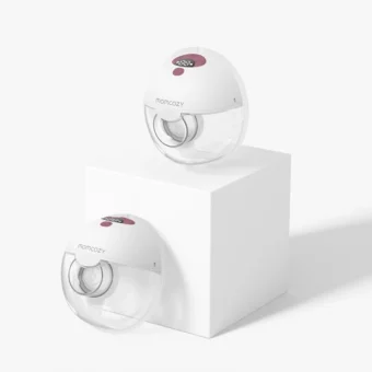 Momcozy Pump M5 Ηλεκτρικό Διπλό Θήλαστρο Ρεύματος Χωρίς BPA Κόκκινο 120ml BP188-MR00BA-C