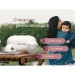 Momcozy Pump M5 Ηλεκτρικό Διπλό Θήλαστρο Ρεύματος Χωρίς BPA Κόκκινο 120ml BP188-MR00BA-C - Image 5