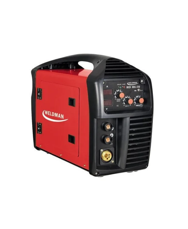 Weldman Ηλεκτροκόλληση Inverter MIG με Μέγιστο Ρεύμα Συγκόλλησης 220A και Κύκλο Εργασίας 35% 103111