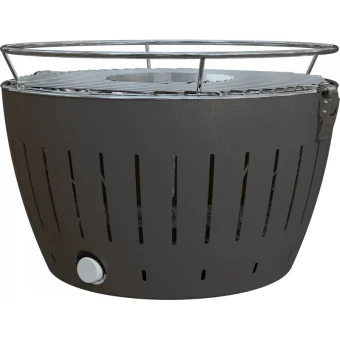 LotusGrill G34 Ανοξείδωτη Φορητή Ψησταριά Κάρβουνου 32x32εκ. Anthracite Grey LOG-AN-34P