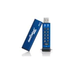 iStorage Datashur Pro 16GB USB 3.0 Stick Μπλε IS-FL-DA3-256-16