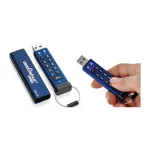 iStorage Datashur Pro 16GB USB 3.0 Stick Μπλε IS-FL-DA3-256-16 - Image 3