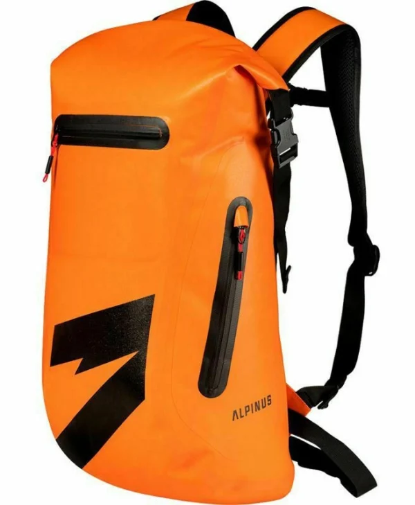 Alpinus Kayak Ορειβατικό Σακίδιο 28lt Αδιάβροχο Πορτοκαλί Hiking 738595