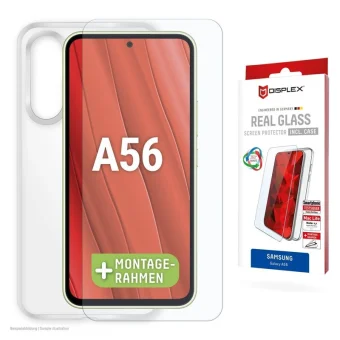 Προστασία Οθόνης E.v.i Displex Real Glass + Case Galaxy A56 02081