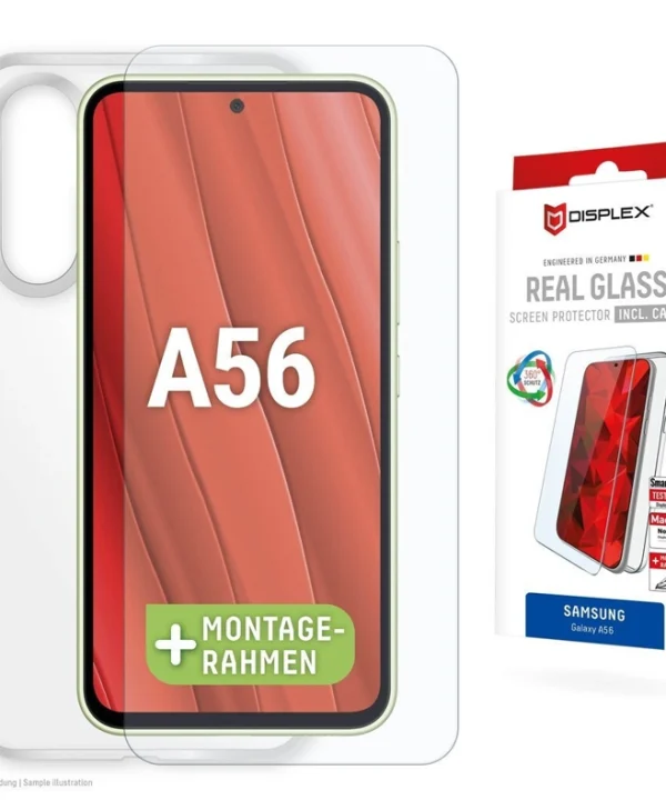 Προστασία Οθόνης E.v.i Displex Real Glass + Case Galaxy A56 02081
