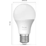 Philips Smart Λάμπα Philips Hue LED για Ντουί E27 και Σχήμα A60 8720169392243 - Image 2
