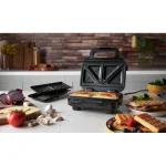 Russell Hobbs Τοστιέρα με Αποσπώμενες Πλάκες για 2 Τοστ 750W Μαύρη 26810-56 - Image 8