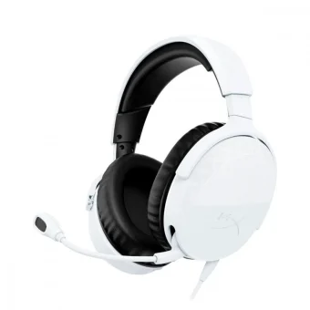 HyperX Cloud Stinger 3 PlayStation Over Ear Gaming Headset με σύνδεση 3.5mm Λευκό BS1T6AA