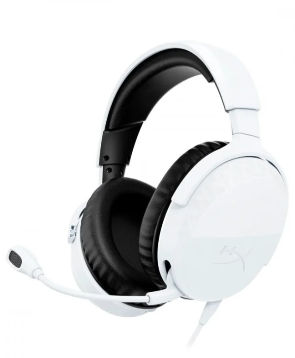 HyperX Cloud Stinger 3 PlayStation Over Ear Gaming Headset με σύνδεση 3.5mm Λευκό BS1T6AA
