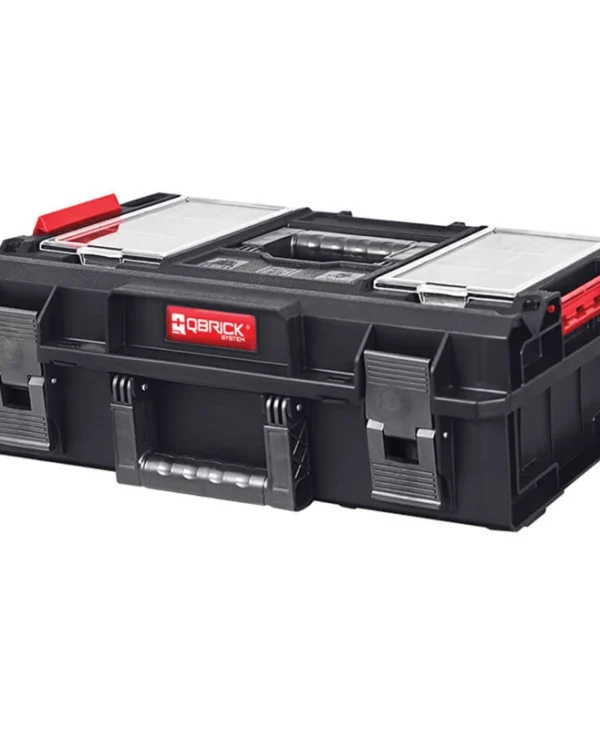 Qbrick System One 200 Profi Εργαλειοθήκη Χειρός Πλαστική με Ταμπακιέρα Π58.5xB38.5xΥ19cm SKRQ200PCZAPG003