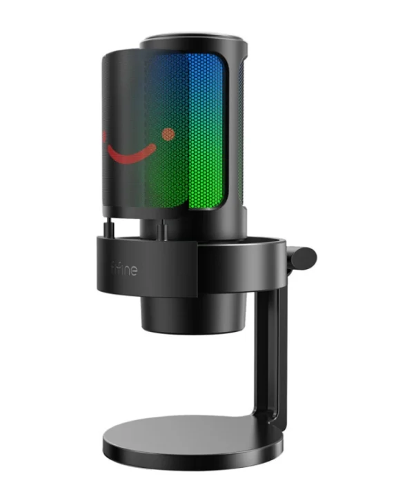 Fifine A8 Δυναμικό Μικρόφωνο USB Επιτραπέζιο A8-Black