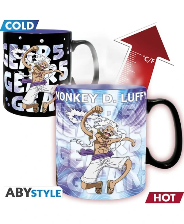One Piece - Gear 5th Heat Heat Change Κούπα Κεραμική 460ml ABYMUGA684