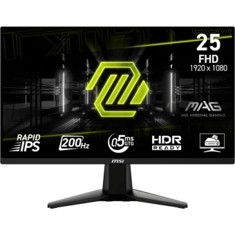 MSI MAG 255F E20 IPS Gaming Monitor 24.5" FHD 1920x1080 200Hz με Χρόνο Απόκρισης 0.5ms GTG