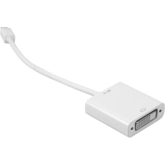 Sharkoon Μετατροπέας mini DisplayPort male σε DVI-D female Λευκό 1τμχ 4044951017386