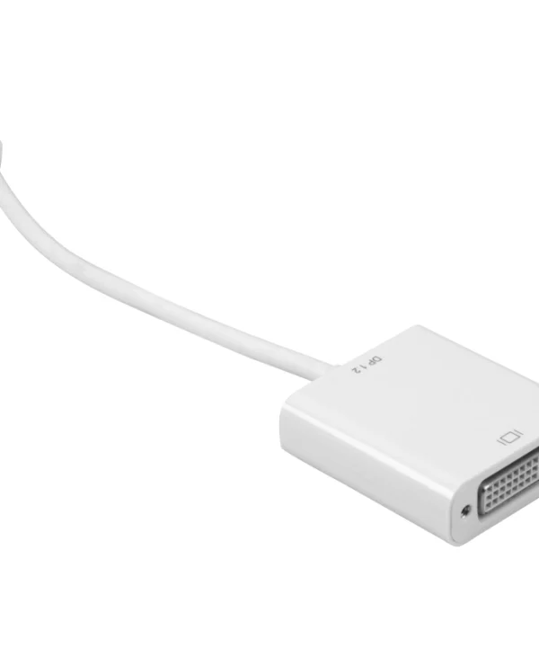 Sharkoon Μετατροπέας mini DisplayPort male σε DVI-D female Λευκό 1τμχ 4044951017386